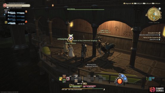 then deliver the medicine to Kan-E-Senna.