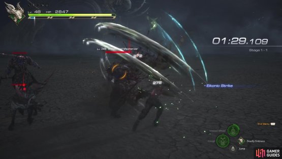 Focus on the Mesmerizers in the first stage