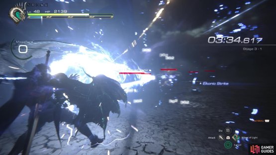 Use !Gigaflare at the start of 3-1 to deal with the lesser enemies