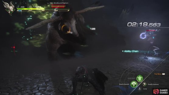 Drop an !Aerial Blast on the Bighorn at the start of 3-1