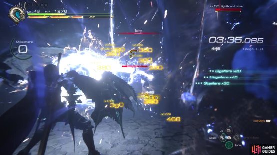 try to line up both of your foes in 3-3 for !Gigaflare.