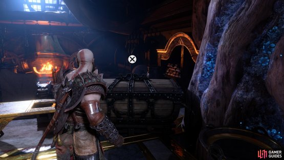 You will need to progress until you reach Sindri’s House