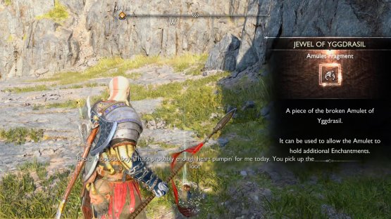 It will among the loot it drops. If you forget to pick it up, it’ll be in the Blacksmith’s Chest.