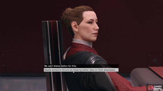 Ularu on the other hand is smug as ever as she tries to pin the blame on Dalton.