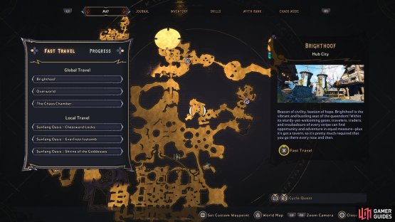 Head to this location of Sunfang Oasis 