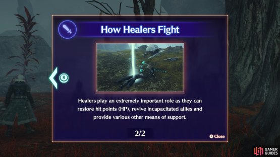 You’ll be in control of the Healer Role to begin with