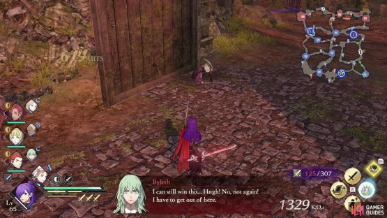 and she’ll retreat.