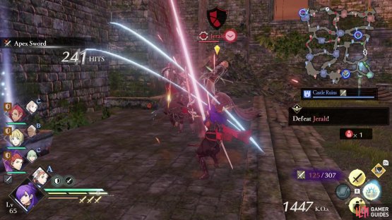 but if Byleth was defeated, Jeralt will show up and attack after Randolph has been dealt with.