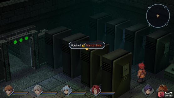 there’s a hidden chest here with a Celestial Balm.