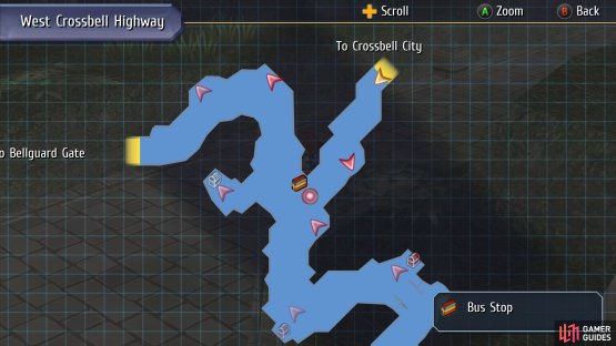 You will need to head to the fourth area in the highway