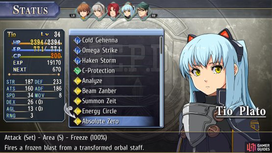 your reward is the excellent Absolute Zero Craft for Tio.