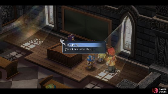 then speak with her to begin the hidden request.
