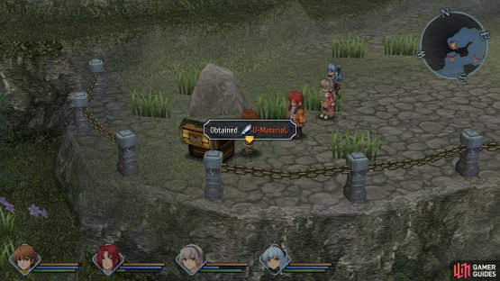 and U-Material await in the chests in the final area.