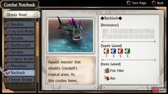 Alternatively you can hunt Backlash enemies in the Ursula Road area for Fish Filets.
