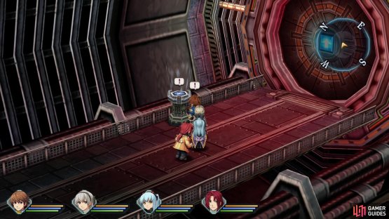 then press on to reach an Orbment Charging Station.