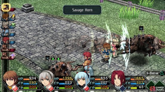 The Savage Horns can perform an attack with the same name,