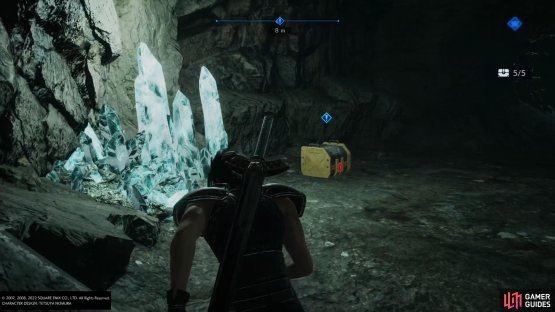 examine this chest to get the battle underway.