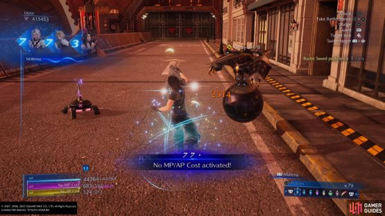 most of the enemies here are weak to !Thunder.