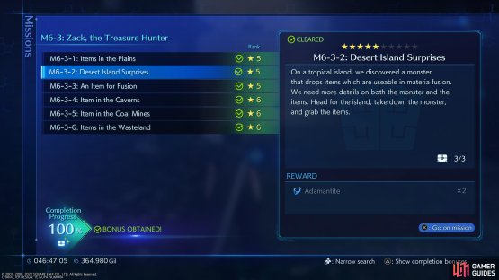 You can unlock this Mission as early as Chapter 2