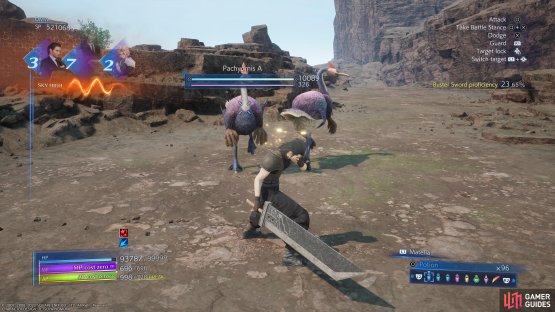 inflicting Stun and leaving him open for follow-up attacks.