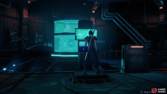 Press the button on the machine to the left of Hojo.
