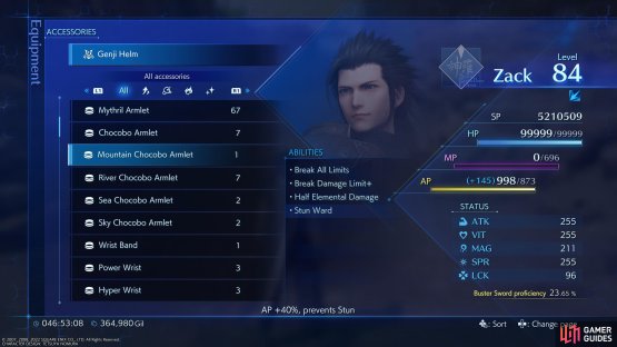 consider bringing protection against Stun.