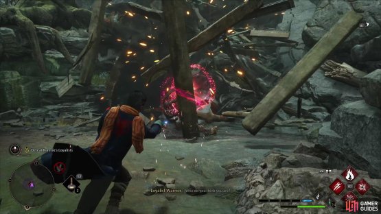 Shoot the explosive barrels in the final encounter