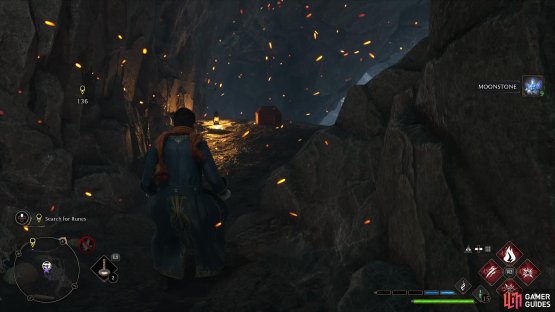 then follow the path to the first Collection Chest.