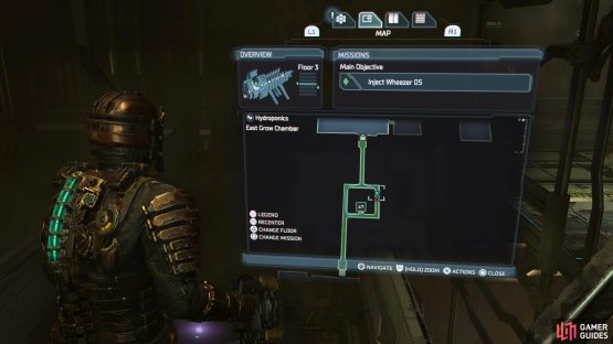 Holt’s RIG will be in the East Grow Chamber in the Hydroponics during Chapter 6.