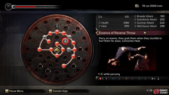 Once the training is complete the seal will unlock on the Ability Wheel.