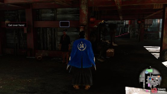 This is where you’ll find the Gambler from the Gambler’s Den.