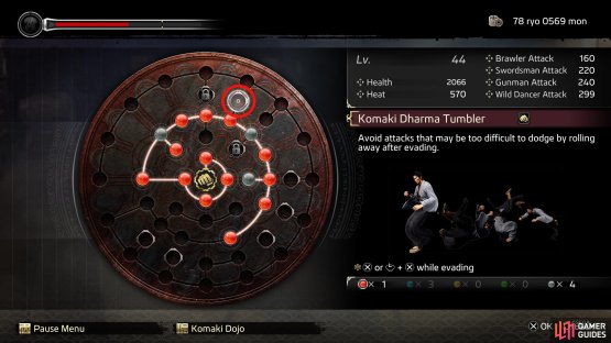 When the training is complete, the seal will be unlocked on the Ability Wheel.