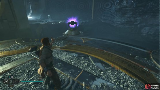 Place the orb on the singular device to create another bridge.