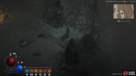 and climb the cliff to reach this altar.