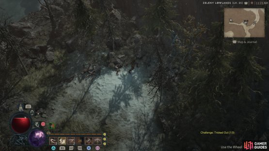 you will need to climb to reach this statue.