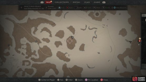 Head to this location in the !Seat of the Heavens