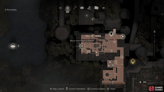The Mirror Treasure can be found in the Wine Cellar.