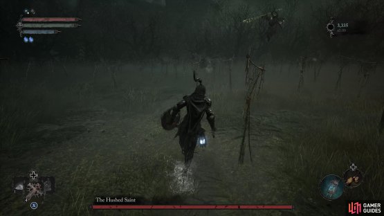 and can launch his weapon across the battlefield.