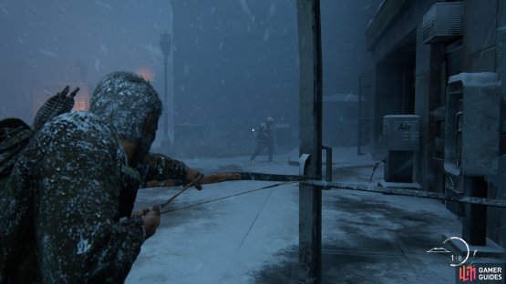 Take out the Hunters outside
