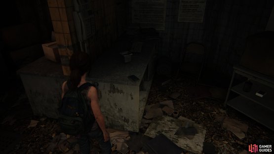 then enter the Fast Burger restaurant to find the Kitchen Note.