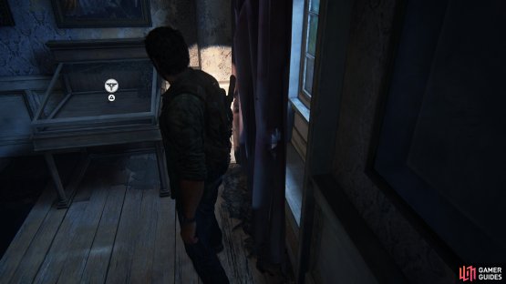 then head upstairs and grab the Firefly Pendant from the case.