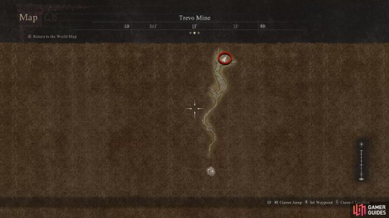 This can be found in the north of the first floor.