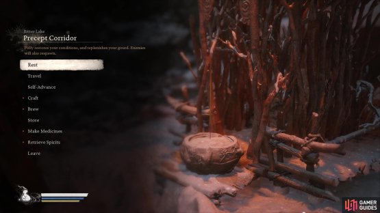 Head to the Precept Corridor Shrine
