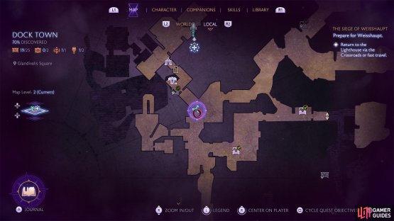 The Merchant can be found near the entrance/exit of the Shadow Dragon’s Hideout.