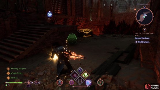 You’ll find it out in the open after defeating Cutter in Lair of the Dragon King.