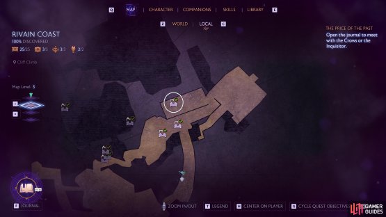 This is another chest found in the Lava Caves.