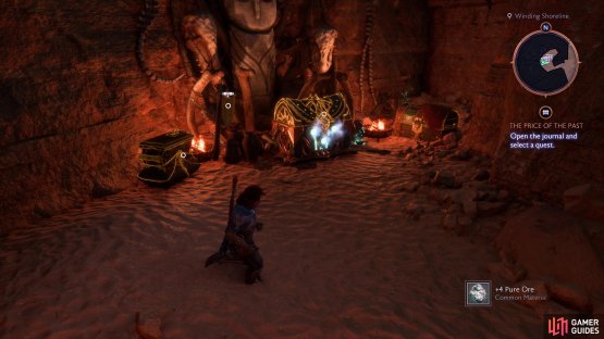 You must complete the Dead Men Tell Some Tales quest to unseal it.