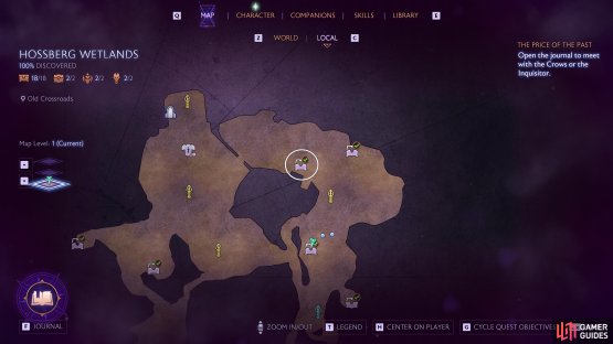The second chest can be found in the Flooded Farmlands of Hossberg Wetlands.