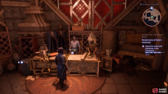 Speak to the Merchant inside to purchase the Memento.