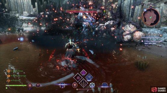 Look for a red AoE marker around it to indicate an explosion is about to go off!